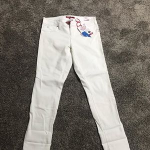 Brand new AGACI YMI white jeans